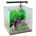 Aqua One Aqua Aspire Glass Aquarium 55L | LED Cube Fish Tank with Filter & Heater