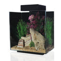 Aqua One Platform Aquarium Black 37L | Floating Effect LED Fish Tank