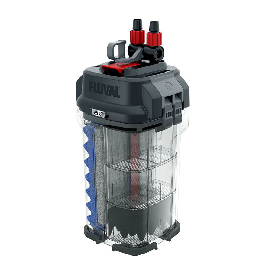 Fluval External Filter for Aquariums | 07 Series Canister Filter with Multi-Stage Filtration