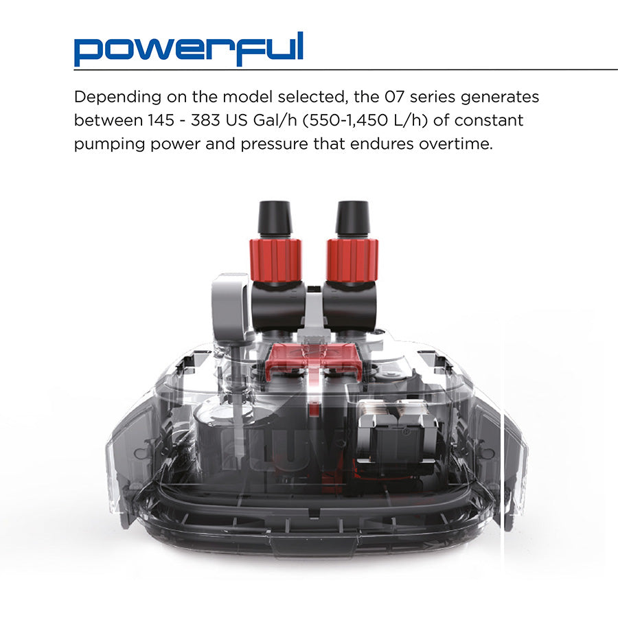 Fluval External Filter for Aquariums | 07 Series Canister Filter with Multi-Stage Filtration