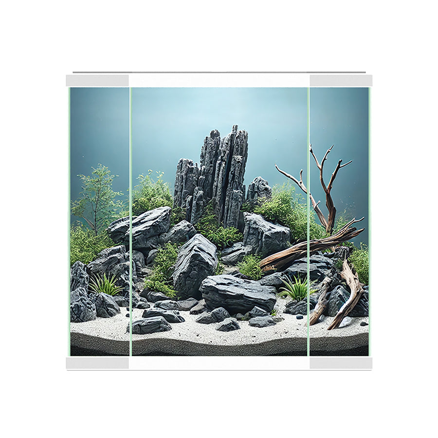 Ciano Aqua 30 Aquarium White 25L | Complete LED Freshwater Fish Tank Kit