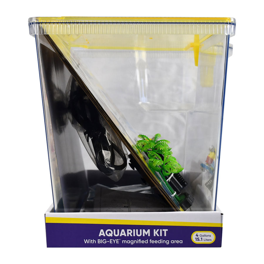 Minions Big Eye Aquarium Kit 15L | Fun Character Fish Tank Starter Set