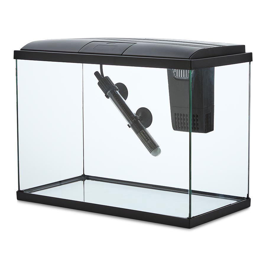 Love Fish Betta Aquarium 22L Black | Complete Tropical Fish Tank Kit