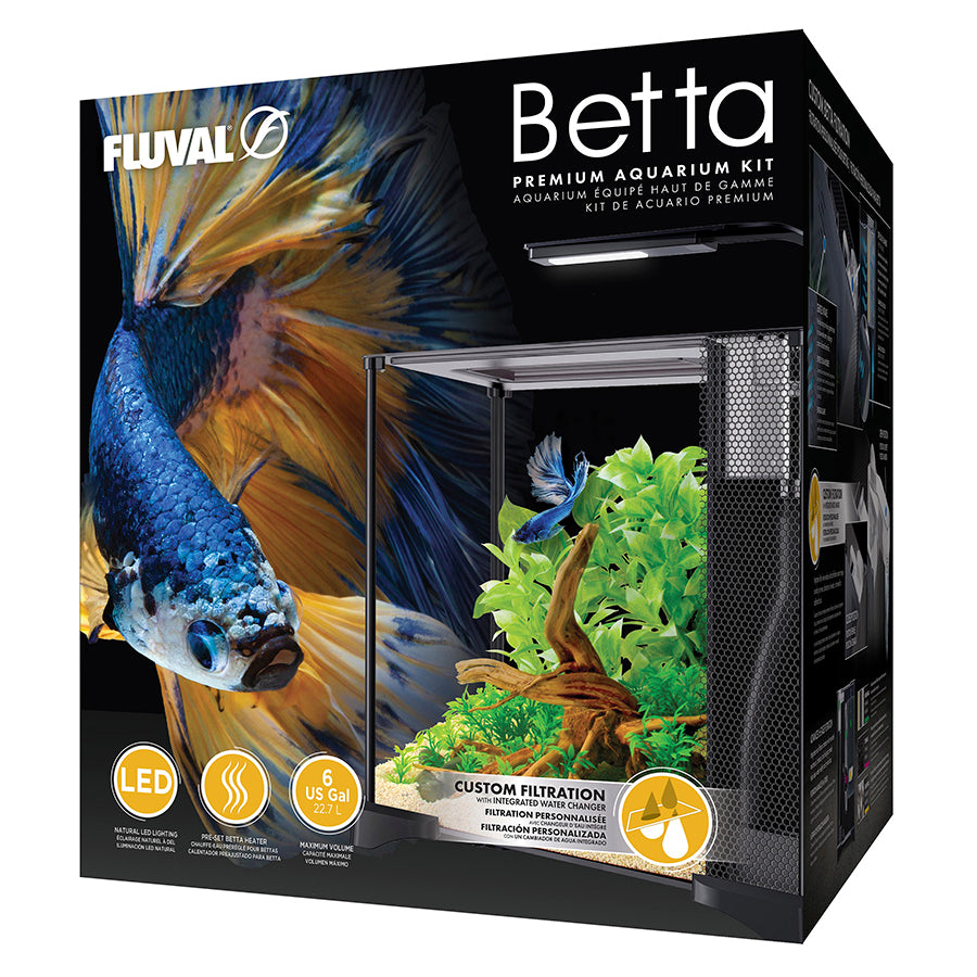 Fluval Betta Premium Aquarium Kit 20L | Advanced LED Betta Fish Tank